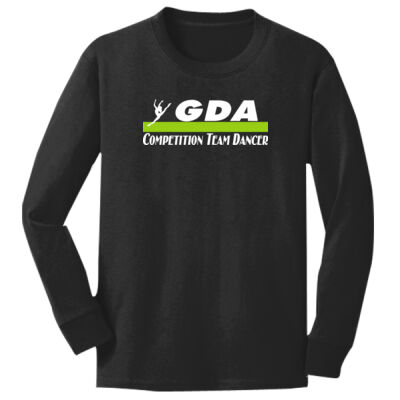 GDA COMPETITION TEAM ONLY - Youth Long Sleeve Core Cotton Tee Thumbnail