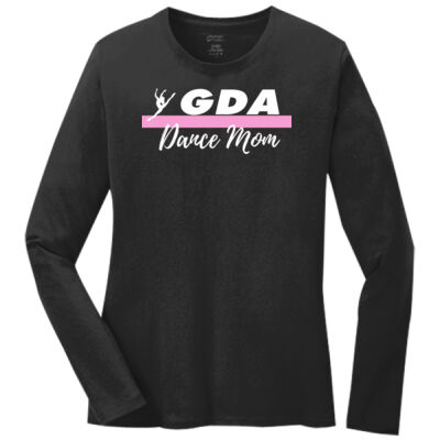 Dance Mom - Ladies Long Sleeve Core Cotton Tee Thumbnail