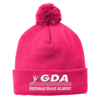 GDA - Solid Pom Pom Beanie Thumbnail